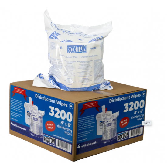 Roxton Disinfectant Bucket (800 Wipes)