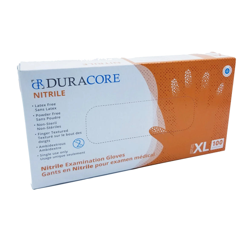 DuraCore Nitrile Examination Gloves (100 Pack)