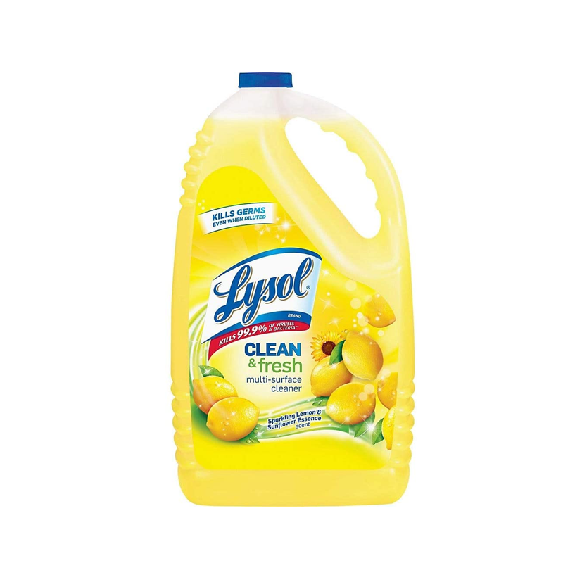 Lysol Clean & Fresh Multi-Surface Cleaner, Lemon & Sunflower, 144oz