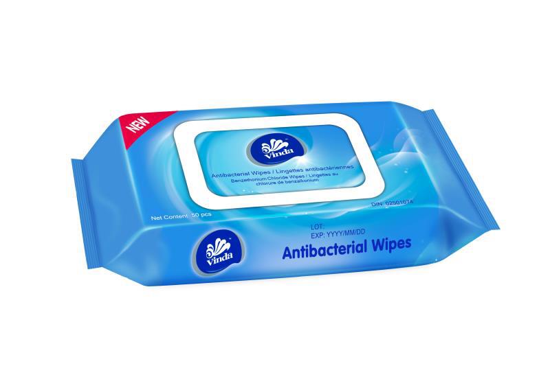 Vinda Disinfectant Wet Wipes (80 Pack)