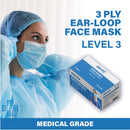 Dent-X 3-Ply ASTM Level 3 Medical Face Masks (Made in Canada)