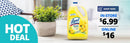 Lysol Clean & Fresh Multi-Surface Cleaner, Lemon & Sunflower, 144oz